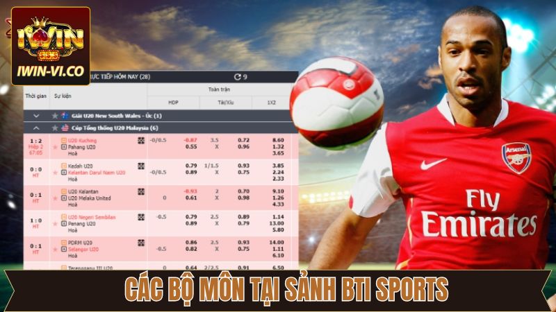 Một vài bộ môn thể thao cuốn hút trên sảnh cược