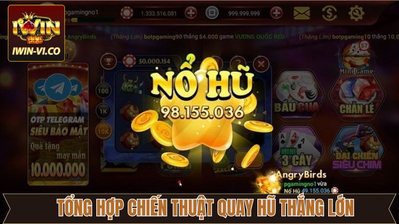 Chiến Thuật Quay Hũ Thắng Lớn Từ Chuyên Gia Nổ Hũ Iwin 3 Chiến thuật quay hũ thắng lớn - Biết dừng đúng lúc